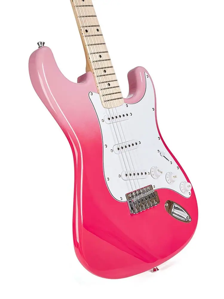SX SEM1/PT Elektro Gitar (Pink Twilight) - 4