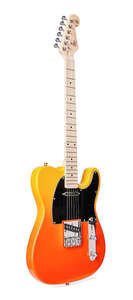 SX SEM2 Elektro Gitar (Burning Fire) - 3