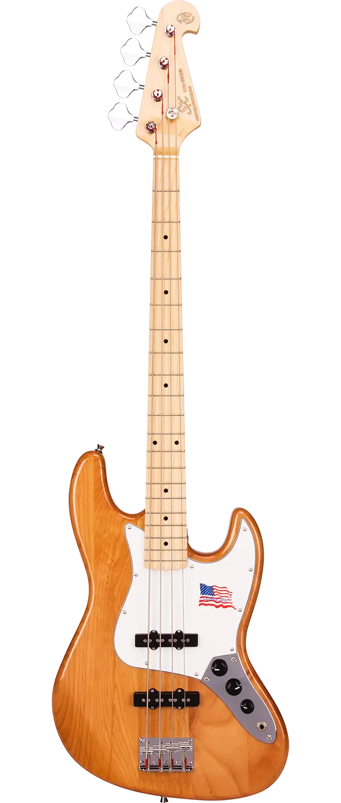 SX SJB/ALDER/NA Bas Gitar (Natural) - 1