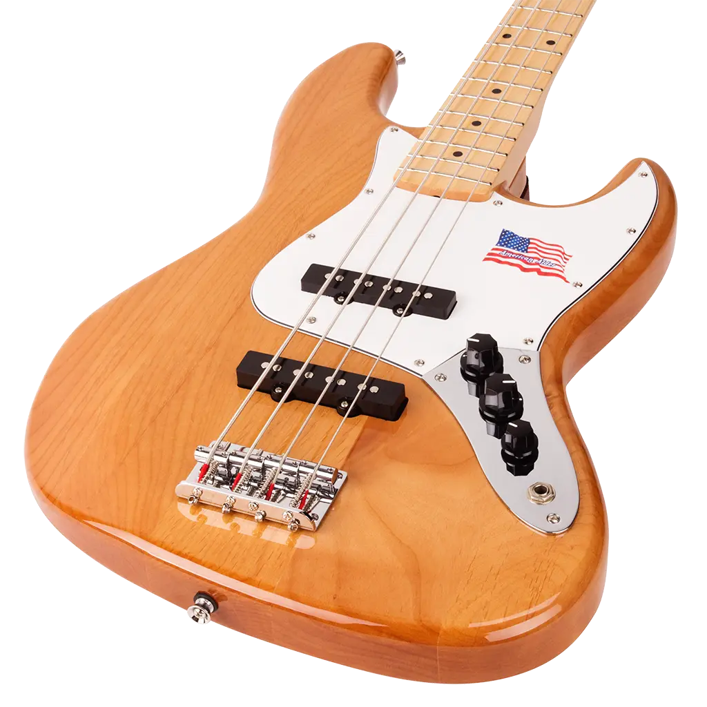 SX SJB/ALDER/NA Bas Gitar (Natural) - 3