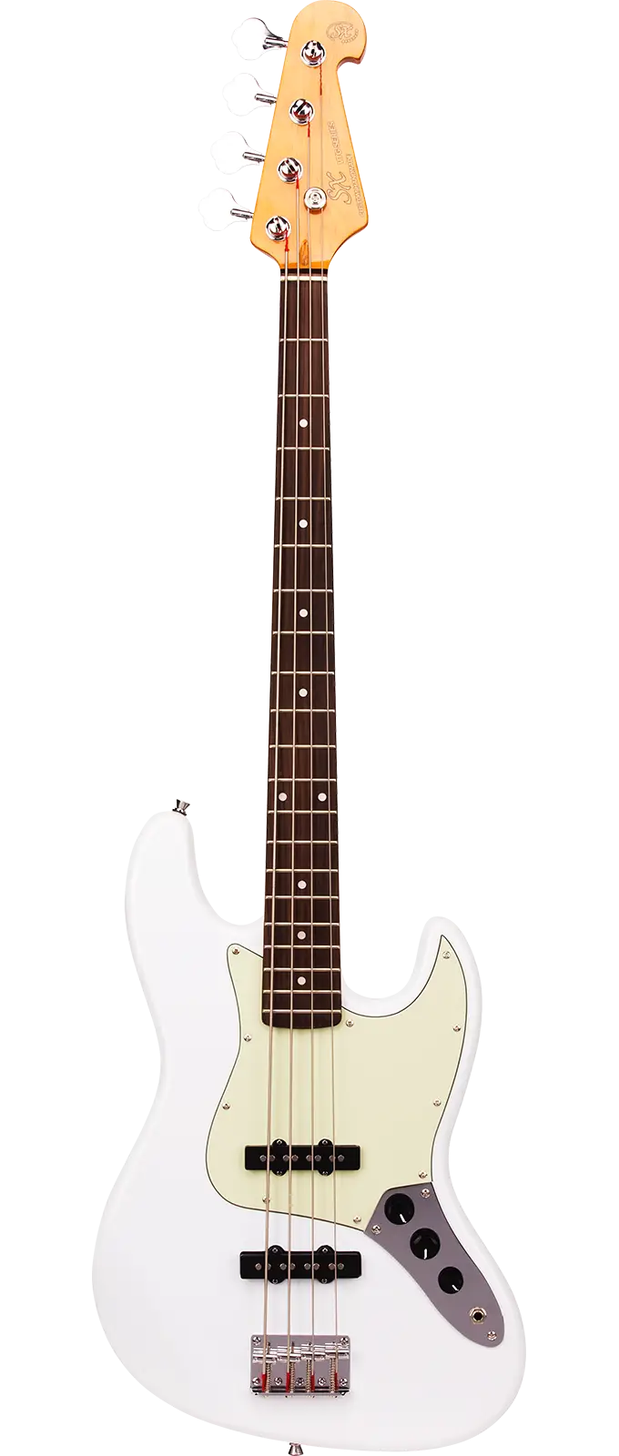 SX SJB62+/OWH Bas Gitar (White) - SX