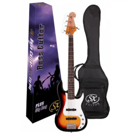 SX SJB62 /5/3TS 5 Telli Bas Gitar (3 Tone Sunburst) - 1