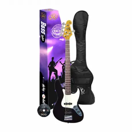 SX SJB62+/5/BK Bas Gitar (Siyah) - 1