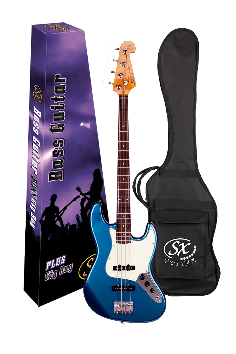 SX SJB62 /5/LPB 5 Telli Bas Gitar (Lake Placid Blue) - 4