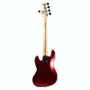 SX SJB62 /5/MRD 5 Telli Bas Gitar (Metallic Red) - 4