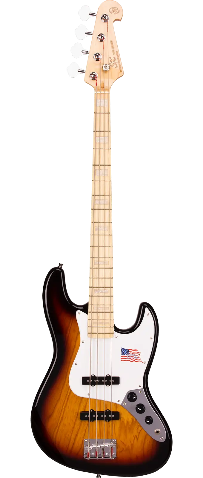 SX SJB75/3TS Bas Gitar (3-Tone Sunburst) - 1