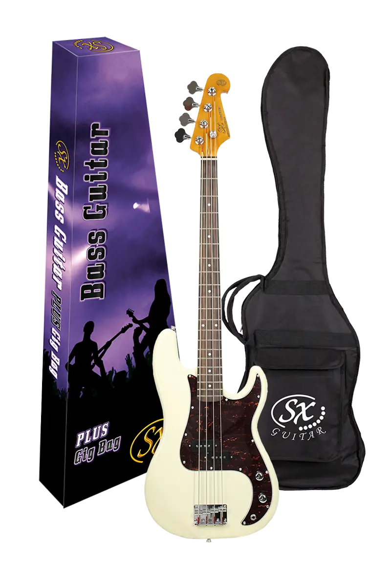 SX SPB62+/VWH Bas Gitar (Vintage White) - 2