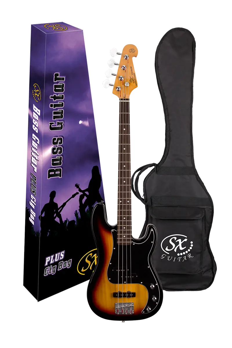 SX SPJ62+ 3TS Bas Gitar (3 Tone Sunburst) - 4