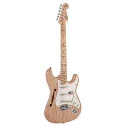 SX SST/ALDER/H/NA Hollow Body Electro Guitar (Natural) - SX