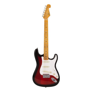 SX Stratocaster Elektro Gitar (2-Tone Sunburst) - SX