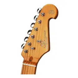 SX Stratocaster Elektro Gitar (2-Tone Sunburst) - 4