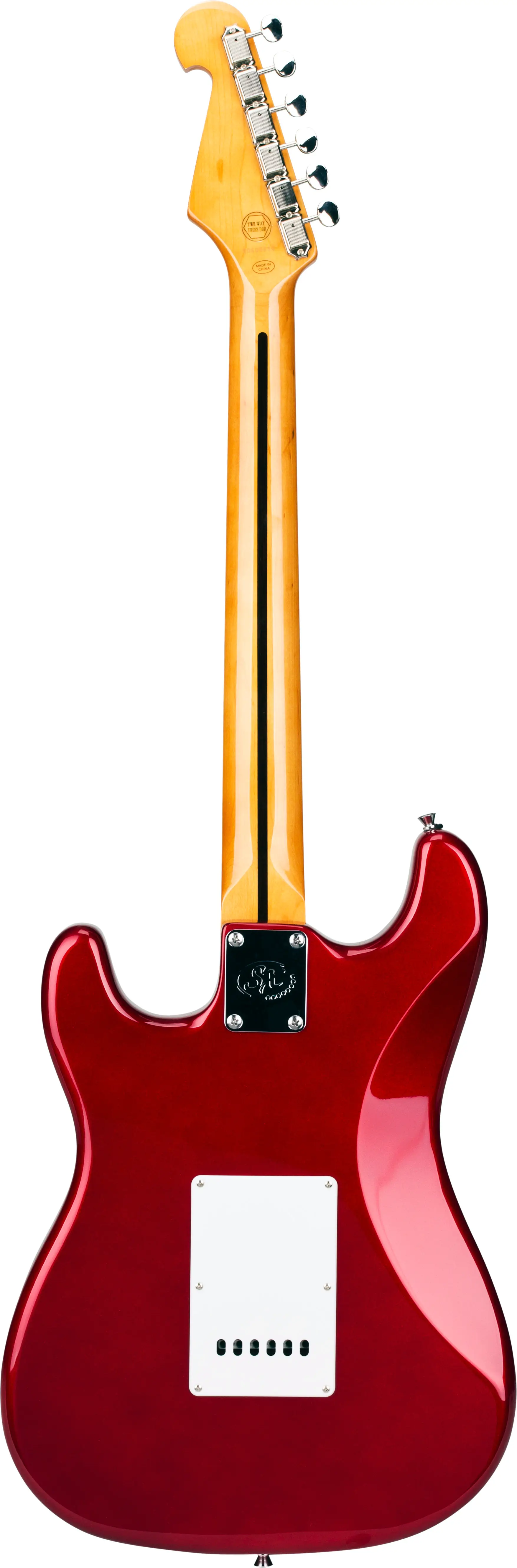 SX Stratocaster Elektro Gitar (Candy Apple Red) - 2