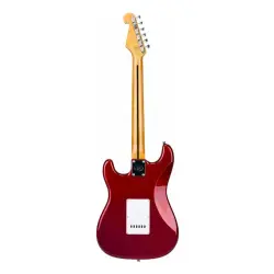 SX Stratocaster Elektro Gitar (Candy Apple Red) - 2