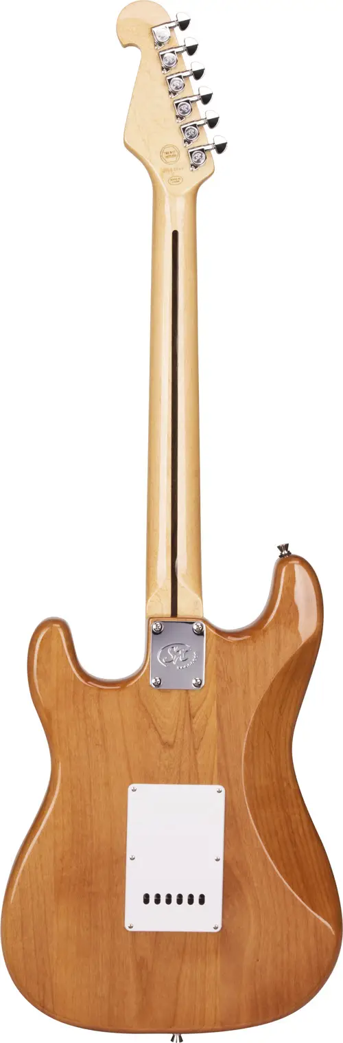 SX Stratocaster Elektro Gitar (Naturel) - 2
