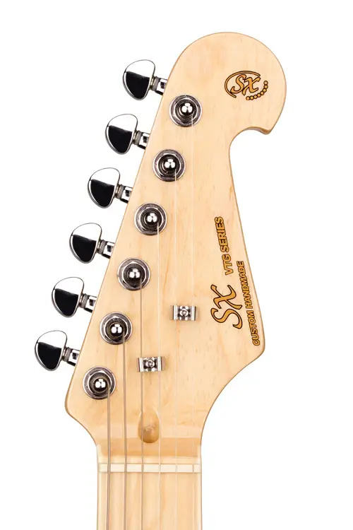 SX Stratocaster Elektro Gitar (Naturel) - 4