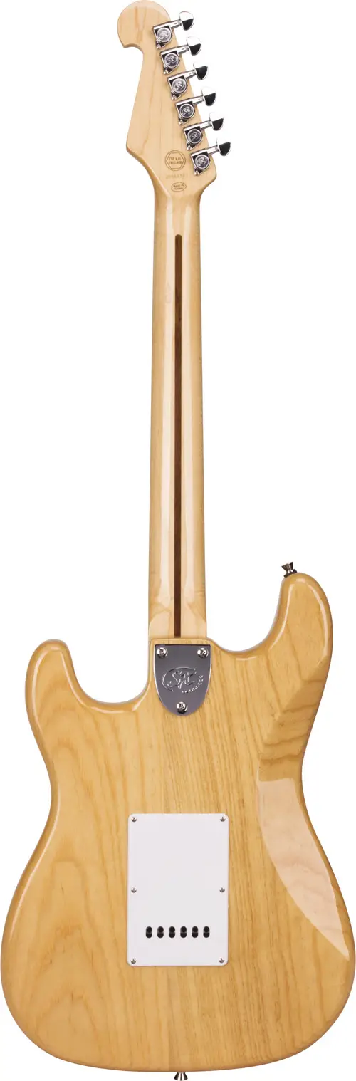 SX Stratocaster Elektro Gitar (Vintage Naturel) - 2
