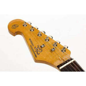 SX Stratocaster Solak Elektro Gitar (Siyah) - 3