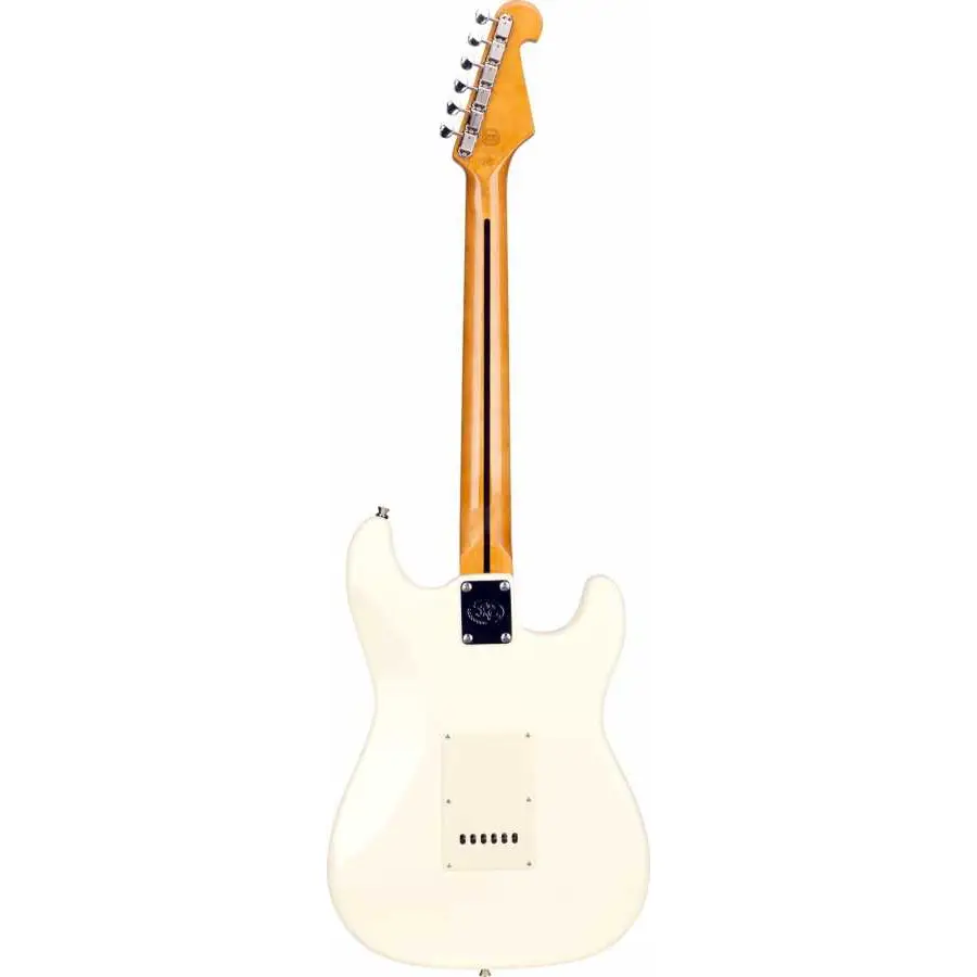 SX Stratocaster Solak Elektro Gitar (Vintage White) - 2