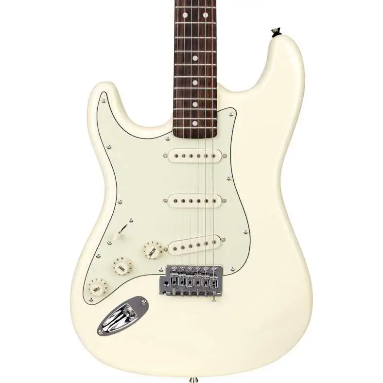 SX Stratocaster Solak Elektro Gitar (Vintage White) - 3
