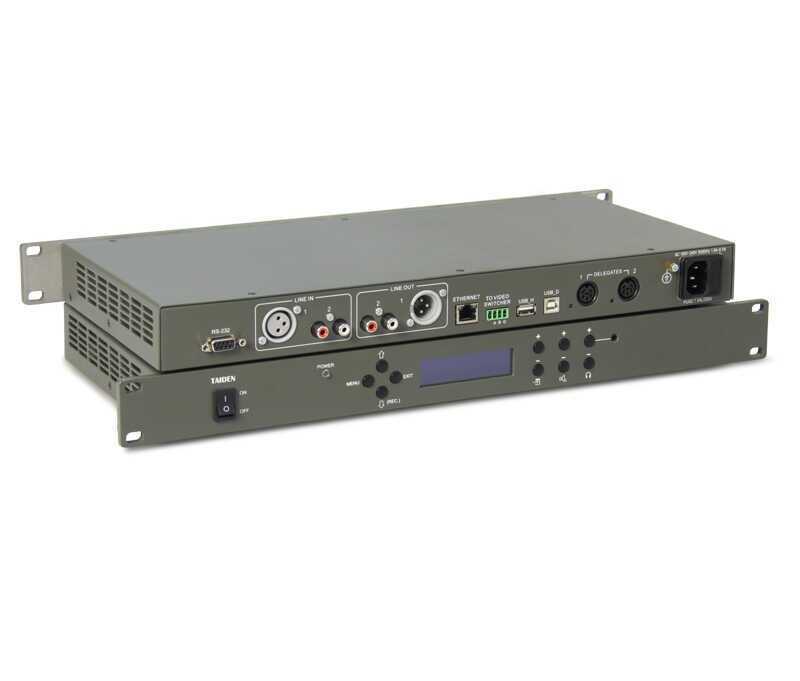Taiden - Taiden HCS-3900 MB Dijital Konferans Sistemi Merkez Ünitesi