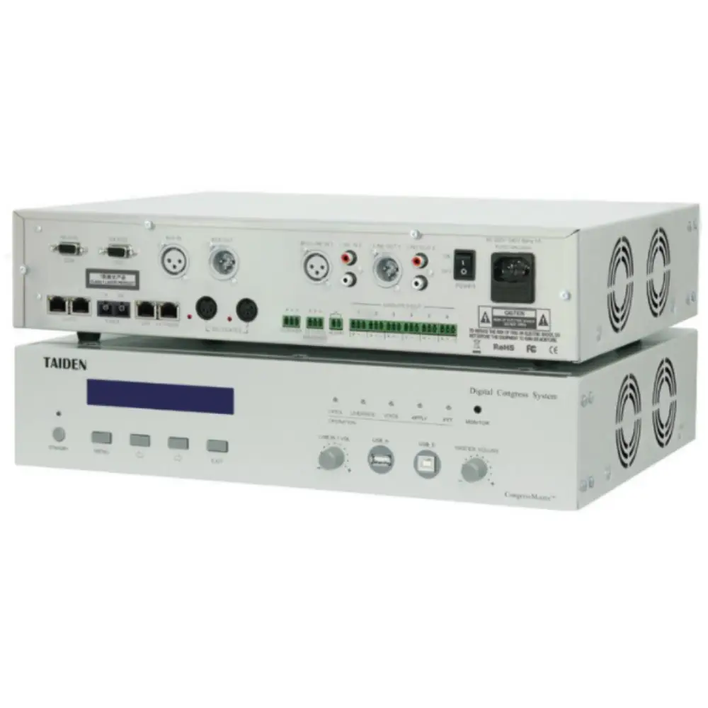 Taiden HCS-8300 MAD/FS/20 Dijital Kongre Sistemi Merkez Ünitesi - Taiden