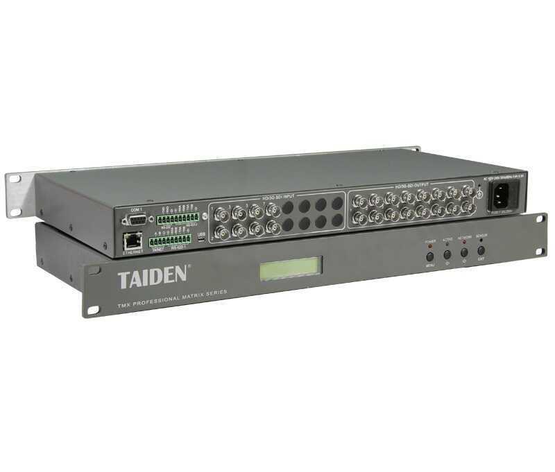 Taiden - Taiden TMX-0808SDI 8×8 Digital Video Tracking Matrix Switcher