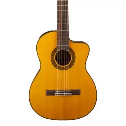 TAKAMINE GC1CE NAT Elektro Klasik Gitar - 3