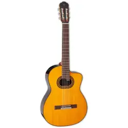 TAKAMINE GC6CE-NAT Elektro Klasik Gitar - 1