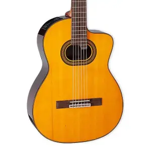 TAKAMINE GC6CE-NAT Elektro Klasik Gitar - 3