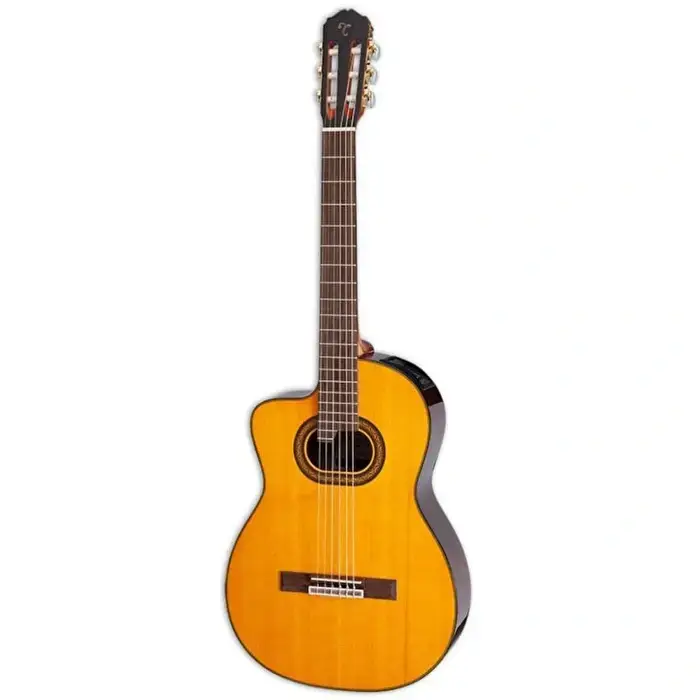 TAKAMINE GC6CELH-NAT Solak Klasik Gitar - 1