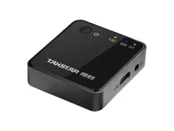 Takstar V1 Dual 2.4 Ghz Kablosuz Video Kamera Yaka Mikrofonu - Çift Kişilik (2 Verici + 1 Alıcı ) - 3