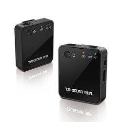 Takstar V1 Kablosuz Yaka Video Mikrofonu 2,4Ghz - Takstar