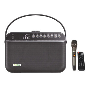 TALKBAG TB-100B 120 Watt Uhf El Telsiz Mikrofonlu Taşınabilir Hoparlor - TalkBag