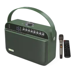 TALKBAG TB-100G 120W Kablosuz Mikrofonlu Taşınabilir Şarjlı Bluetooth Hoparlör - 1