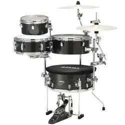 TAMA CJB46C-MGD - Cocktail-JAM Midnight Gold Sparkle 4 Parça (16B/10T/14F/12S) Aksamlı & Çantalı Kompakt Akustik Davul Seti - 2