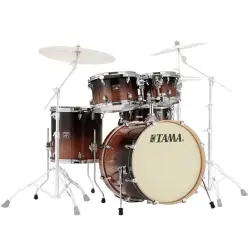 TAMA CL50RS-CFF Superstar Classic Coffee Fade 5 Parça (20B/10T/12T/14F/14S) Akustik Davul Seti - TAMA