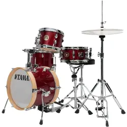 TAMA LJK44H4-CPM Club-Jam Flyer Candy Apple Mist (14B/8T/10F/10S) 4 Parça Aksamlı Akustik Davul Seti - 2