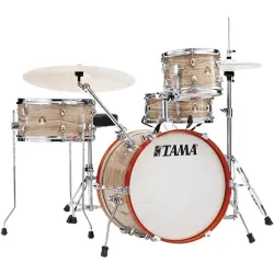 TAMA LJK48H4-CMW Club-Jam Cream Marble Wrap 4 Parça (18B/10T/14F/13S) Aksamlı Akustik Davul Seti - TAMA