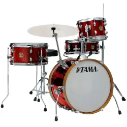 TAMA LJK48H4-CPM Club Jam Candy Apple Mist 4 Parça (18B/10T/14F/13S) Aksamlı Akustik Davul Seti - TAMA
