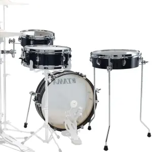 TAMA LJK48P-HBK Club-JAM Pancake Hairline Black 4 Parça (18B/10T/13F/12S) Akustik Davul Seti - 3