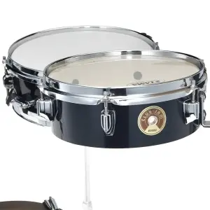 TAMA LJK48P-HBK Club-JAM Pancake Hairline Black 4 Parça (18B/10T/13F/12S) Akustik Davul Seti - 5