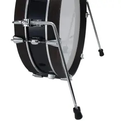 TAMA LJK48P-HBK Club-JAM Pancake Hairline Black 4 Parça (18B/10T/13F/12S) Akustik Davul Seti - 6