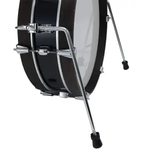 TAMA LJK48P-HBK Club-JAM Pancake Hairline Black 4 Parça (18B/10T/13F/12S) Akustik Davul Seti - 6