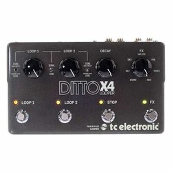 TC Electronic Ditto x4 Looper Pedalı - 1