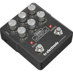TC Electronic DUAL WRECK PREAMP Pedalı - 1