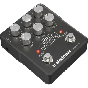 TC Electronic DUAL WRECK PREAMP Pedalı - 1