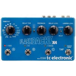 TC Electronic Flashback X4 Gitar Efekt Pedalı - TC Electronic