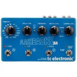 TC Electronic Flashback X4 Gitar Efekt Pedalı - 1