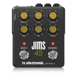 TC Electronic Jims 45 Preamp 2 Kanallı Amfi Modelleme Gitar Pedalı - 2