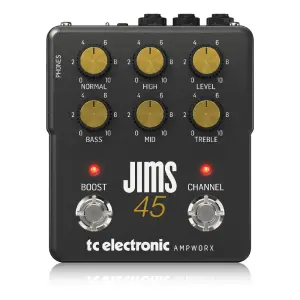 TC Electronic Jims 45 Preamp 2 Kanallı Amfi Modelleme Gitar Pedalı - 2